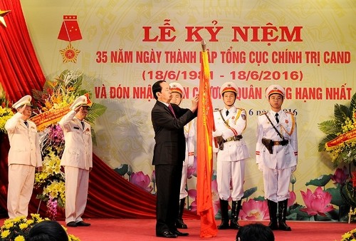 General Political Department of Ministry of Public Security marks its 35th anniversary  - ảnh 1